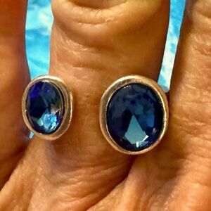 New blue stone ring